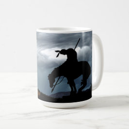 Das Ende der Trail Coffee Tasse