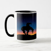 Das Ende der Trail Coffee Tasse (Links)