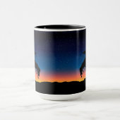 Das Ende der Trail Coffee Tasse (Zentrum)