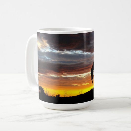 Das Ende der Trail Coffee Tasse (Vorderseite Links)