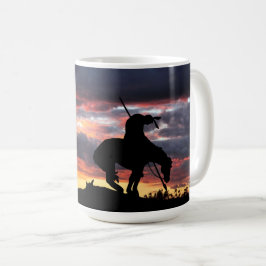 Das Ende der Trail Coffee Tasse