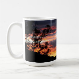 Das Ende der Trail Coffee Tasse