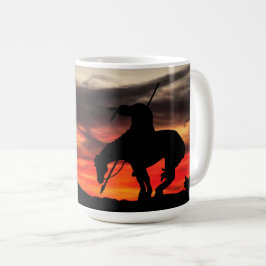Das Ende der Trail Coffee Tasse