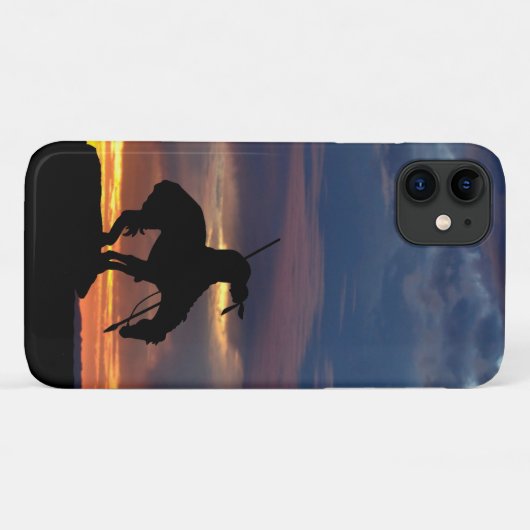 Das Ende der Trail-Silhouette IPhone-Fall Case-Mate iPhone Hülle (Rückseite (Horizontal))