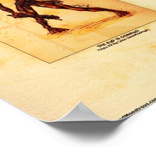 Das Ende der Welt Poster (Ecke)