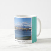 Das Ende der Welt, Ushuaia, Argentinien Kaffeetasse (VorderseiteRechts)