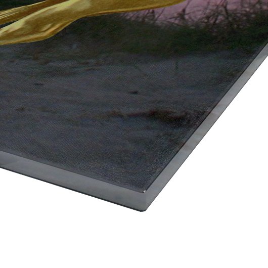 DAS ENDE DER ZUFAHRT SCHNEIDEBRETT (Ecke)