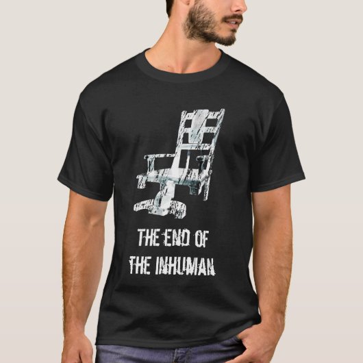 Das Ende des elektrischen Stuhls T-Shirt (Vorderseite)