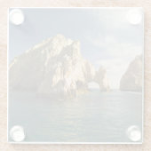 Das Ende des Landes, der Arch in der Nähe von Cabo Glasuntersetzer (Rückseite)