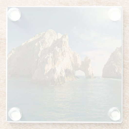 Das Ende des Landes, der Arch in der Nähe von Cabo Glasuntersetzer (Rückseite)