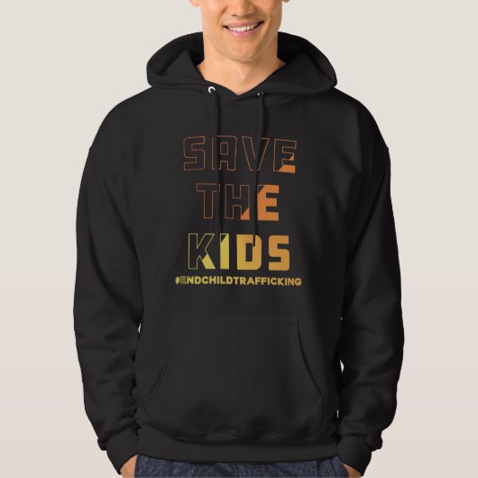 Das Ende des Menschenhandels mit Kindern Rette die Hoodie (Vorderseite)