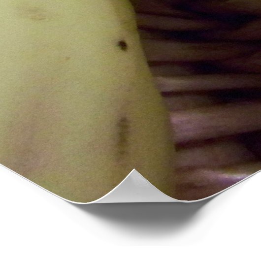 das Ende des Obstkorbs.. Poster (Ecke)