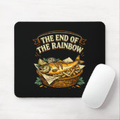 Das Ende des Regenbogens lustiger Fish and Chips Mousepad (Mit Mouse)