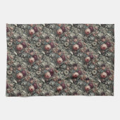 Das Ende des Schlummers - gotisch Viktorianisch Geschirrtuch (Horizontal)