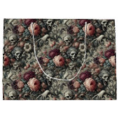 Das Ende des Schlummers - gotisch Viktorianisch Große Geschenktüte (Rückseite)