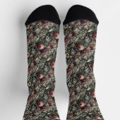 Das Ende des Schlummers - Gotische Viktorianische  Socken (Oben)