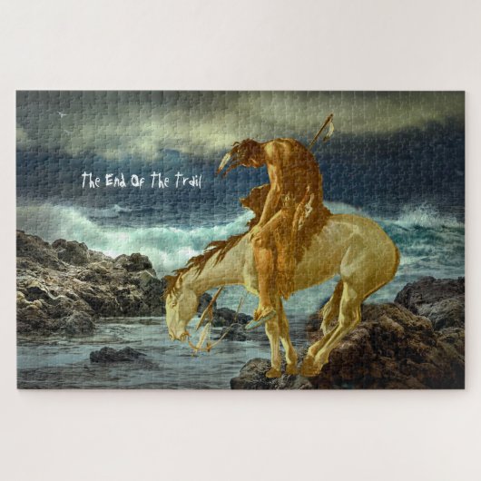 DAS ENDE DES SERVIERTABLETTS PUZZLE (Horizontal)