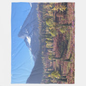 Das Ende des Sommers Fleecedecke (Vorderseite)