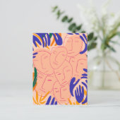 Das Ende des Sommers Postkarte (Stehend Vorderseite)