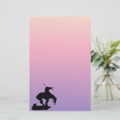 Das Ende des Stationierungspapiers für die Trail-S Briefpapier (Stehend Vorderseite)