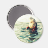 Das Ende! Duck Hintern Magnet (Vorderseite/Rückseite)