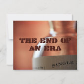 Das Ende einer Ära Einladung (Vorderseite)