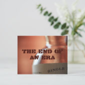 Das Ende einer Ära Einladung (Stehend Vorderseite)