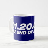Das Ende einer Fehler-Tasse Kaffeetasse (Vorderseite Links)