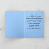 Das Ende einer Kapitel-Abschluss-Karte Karte (Innenseite)