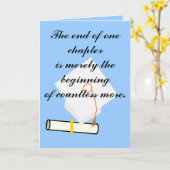 Das Ende einer Kapitel-Abschluss-Karte Karte (Gelbe Blume)