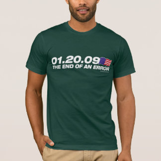 Das Ende eines Fehler-T - Shirt