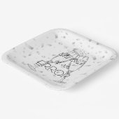 Das Ende eines Fehlers Champagner Scheidungsparty Pappteller (Gewinkelt)