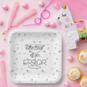 Das Ende eines Fehlers Scheidungsparty Martini Pappteller (Party)