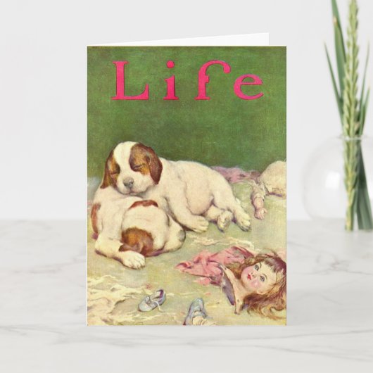 Das Ende eines perfekten Tages Karte (Vorderseite)