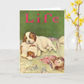 Das Ende eines perfekten Tages Karte (Gelbe Blume)