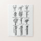 Das Ende eines Rope Puzzles (Vertikal)