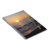 Das Ende eines schönen Tages-Notebooks Notizblock (Rechte Seite)