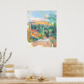 Das Ende in der Straße - Paul Cézanne Fine Art Poster (Küche)