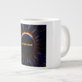 Das Ende ist nah Jumbo-Tasse (Vorderseite Rechts)