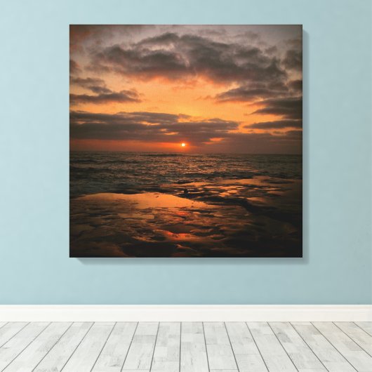 Das Ende! Leinwanddruck (Insitu (Holzboden))