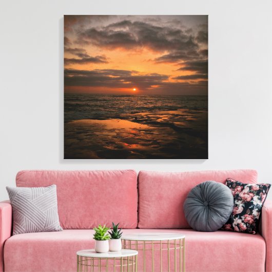 Das Ende! Leinwanddruck (Insitu (Wohnzimmer))