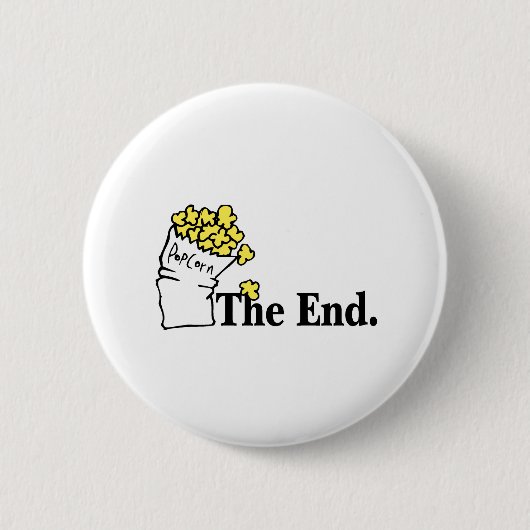 Das Ende (Popcorn) Button (Vorderseite)