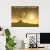 Das Ende ... Poster (Heimbüro)