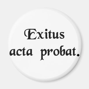 Das Ende rechtfertigt die Durchschnitte Magnet