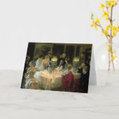 Das Ende von Dinner, 1913 Karte (Gelbe Blume)