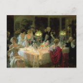 Das Ende von Dinner, 1913 Postkarte (Vorderseite)