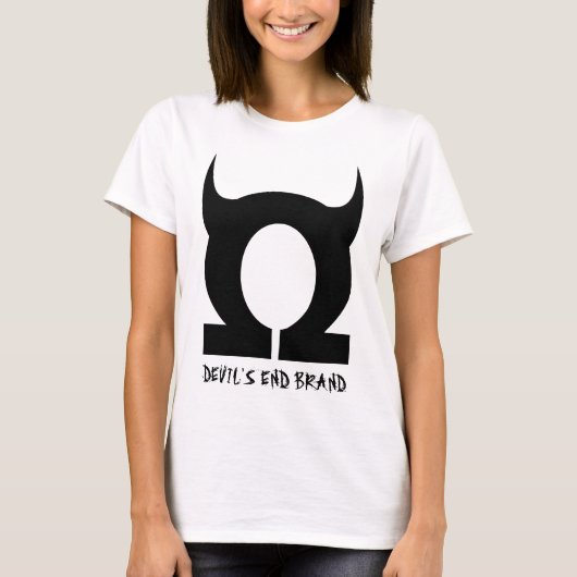 Das Enden-Material des Teufels T-Shirt (Vorderseite)