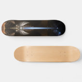 Das Engel-Flügelschwert des arkledischen Skateboar Skateboard (Horizontal)
