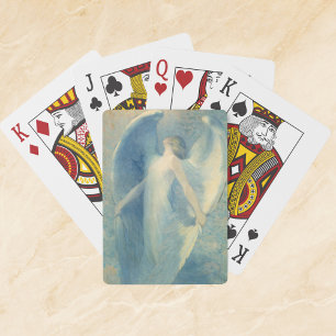 Das Engel-Ölgemälde William Baxter Closson Art  Spielkarten