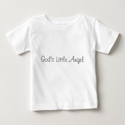 Das Engelchen des Gottes Baby T-shirt (Vorderseite)